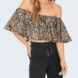 Amuse Society Let’s Flounce Top